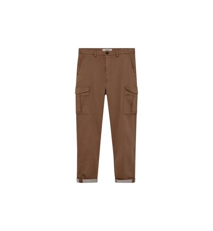 MOS MOSH Pants Men MMGHunt Soft Cargo Pant Brown Latte MOS MOSH Pants Men MMGHunt Soft Cargo Pant Brown Latte