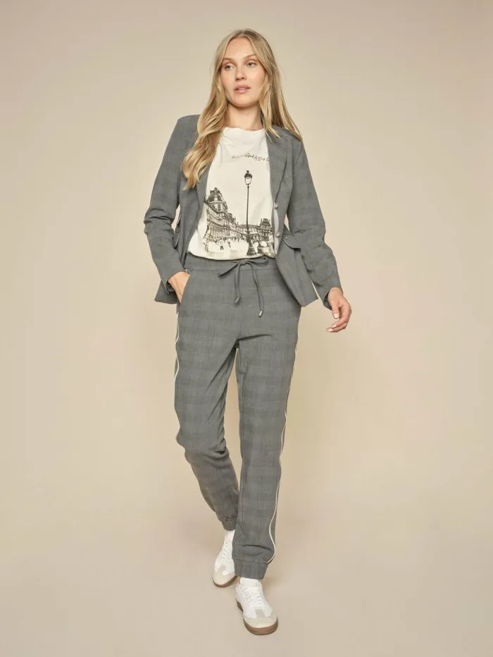 MOS MOSH Pants Women MMLacie Kimi Pant Sharkskin