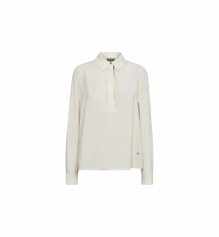 MOS MOSH Shirts Women MMEliana Mona Shirt Ecru MOS MOSH Shirts Women MMEliana Mona Shirt Ecru