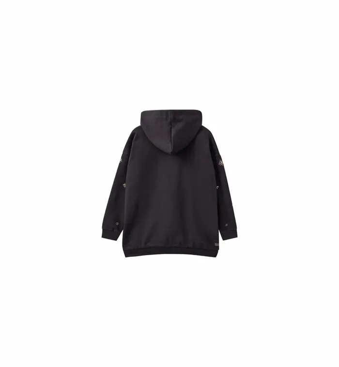 MOS MOSH Sweats Women MMHBliss Burnt Sweatshirt 8211 HEYANNO Black MOS MOSH Sweats Women MMHBliss Burnt Sweatshirt 8211 HEYANNO Black