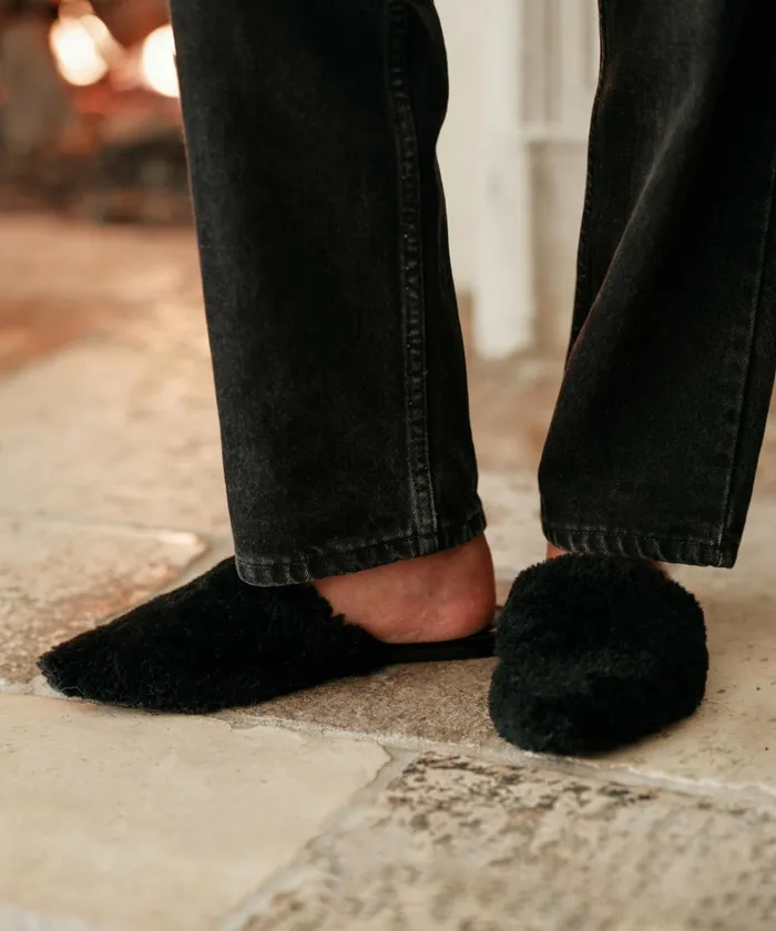 Mules Women Jenni Kayne Shearling Mule Black