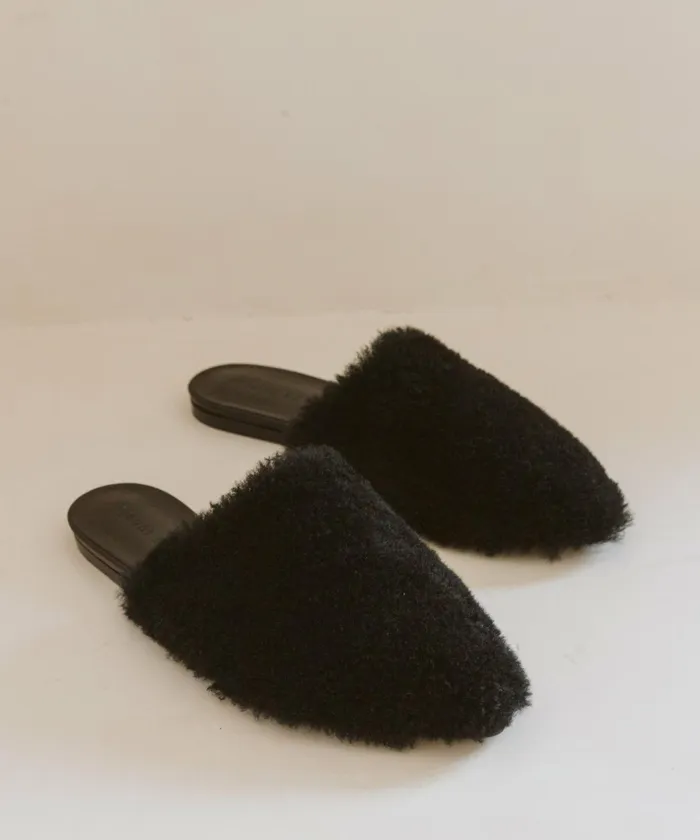 Mules Women Jenni Kayne Shearling Mule Black