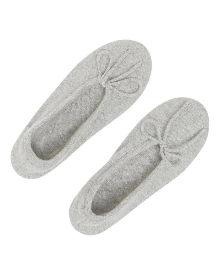 NPeal Slippers and Socks Women Cashmere Slippers Fumo Grey