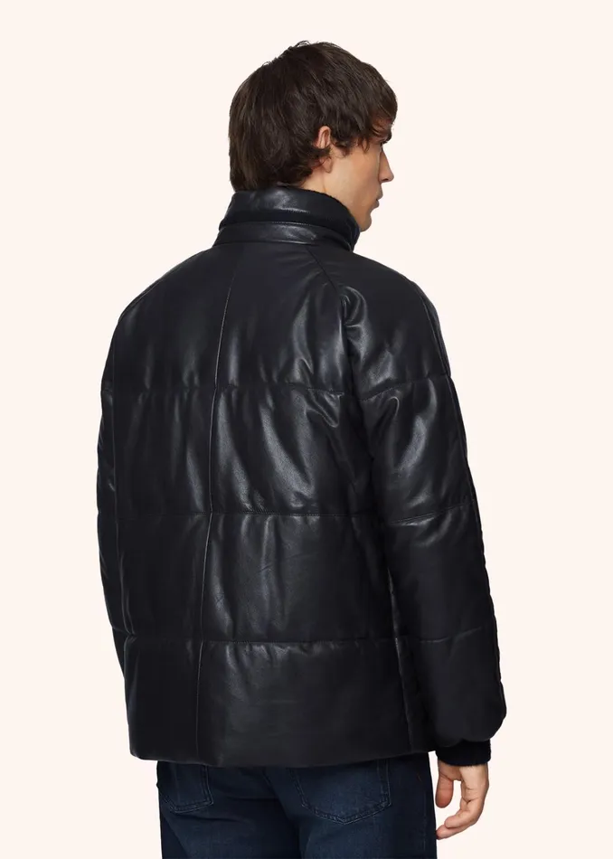NAPPA LEATHER QUILTED JACKET Men Kiton Outerwear NAPPA LEATHER QUILTED JACKET Men Kiton Outerwear