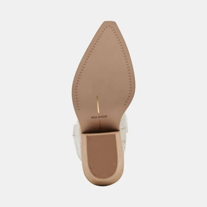Navene Boots Off White Pearls Women Dolce Vita Boots and Booties
