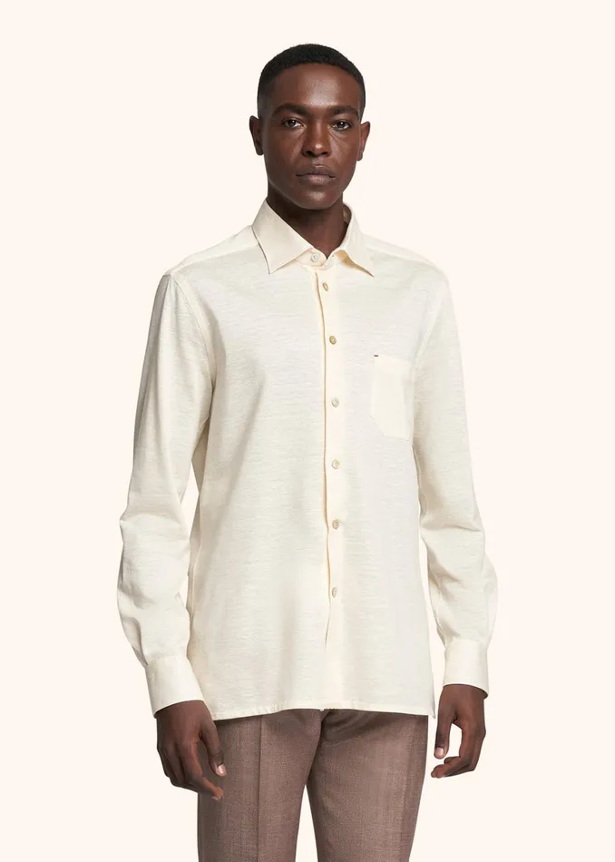 NERANO 8211 SHIRT LINEN Men Kiton Shirts NERANO 8211 SHIRT LINEN Men Kiton Shirts