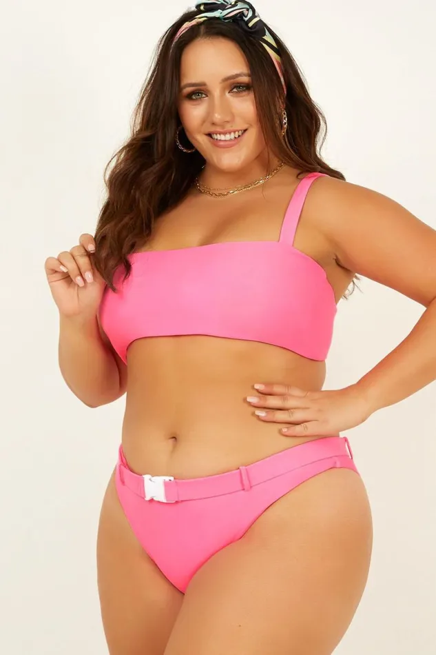 Nora Bikini Bottom In Candy Women Showpo Swimwear