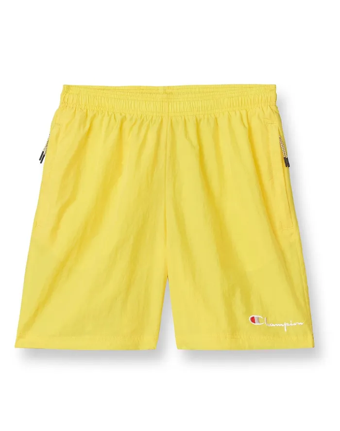 Nylon Warm Up Shorts 6034 Firefly Men Champion Shorts