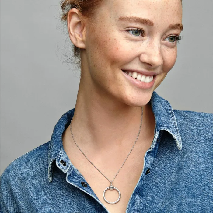 O Pendants Women Pandora Online Moments Small O Pendant Necklace With Classic Cable Chain O Pendants Women Pandora Online Moments Small O Pendant Necklace With Classic Cable Chain