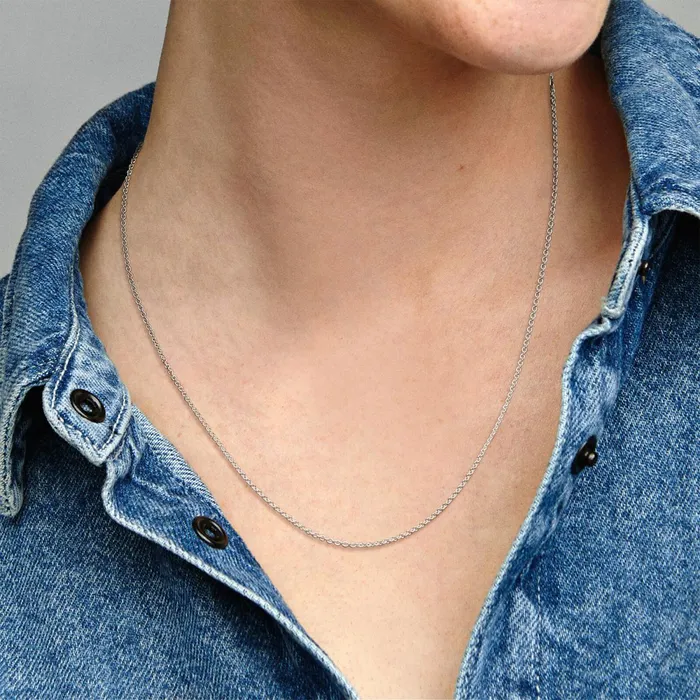 O Pendants Women Pandora Online Moments Small O Pendant Necklace With Classic Cable Chain O Pendants Women Pandora Online Moments Small O Pendant Necklace With Classic Cable Chain