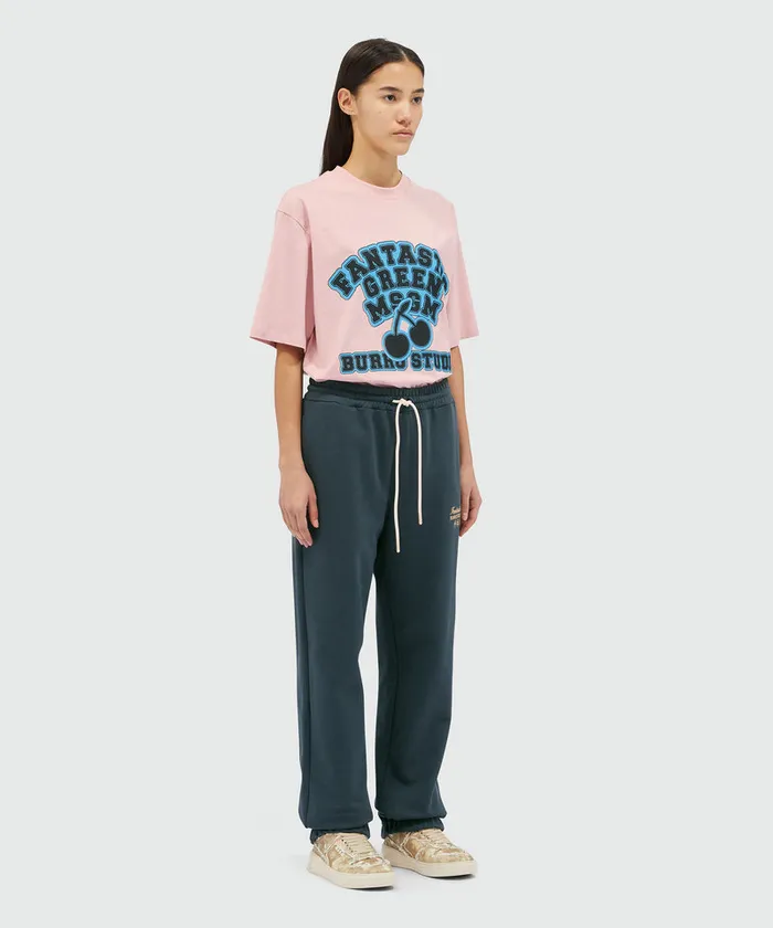 Organic Cotton 034Fantastic Green Burro Studio034 Pants WomenMen MSGM Pants And Shorts