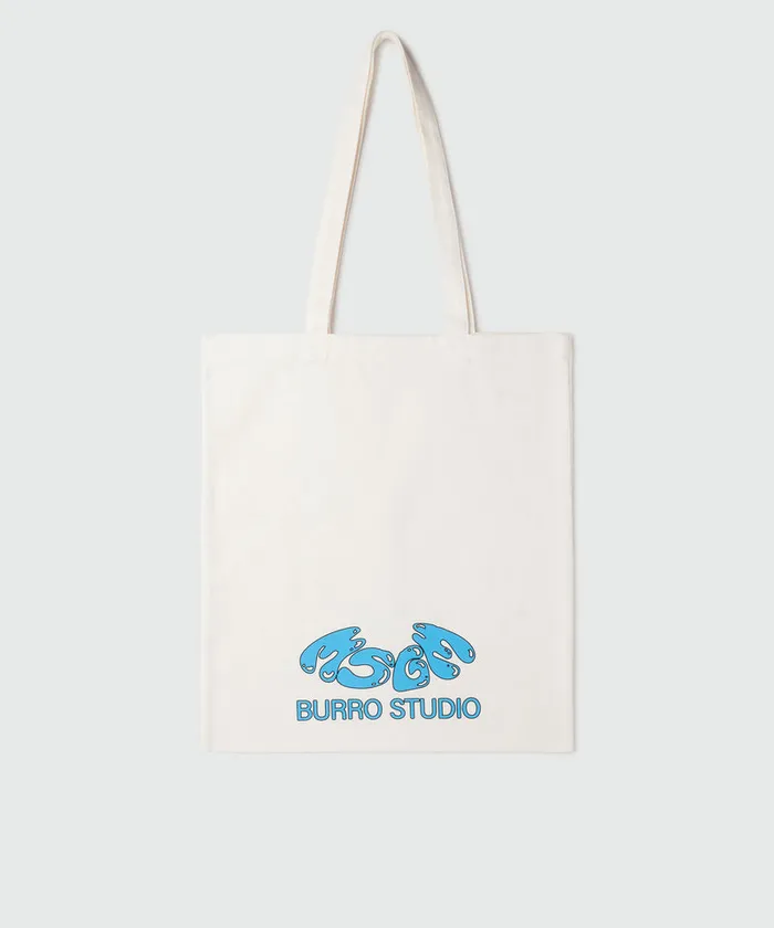Organic Cotton 034Fantastic Green Burro Studio034 Tote Bag WomenMen MSGM Tote Bags