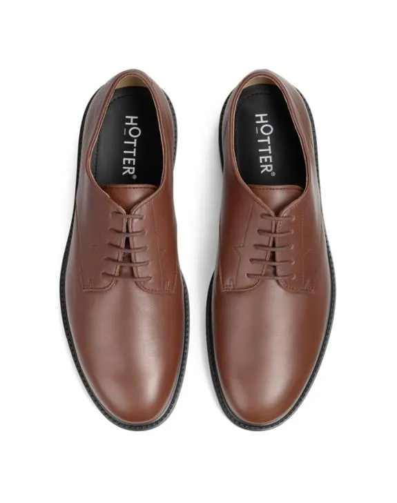 Orwell Shoes Conker Mens Hotter Smart and Formal Shoes