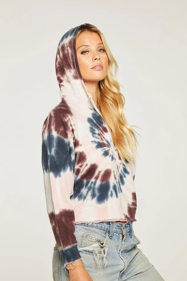 Outerwear Linen French Terry Batwing Raglan Half Zip Pullover Hoodie 8211 Chaser Brand Womens Outerwear Linen French Terry Batwing Raglan Half Zip Pullover Hoodie 8211 Chaser Brand Womens