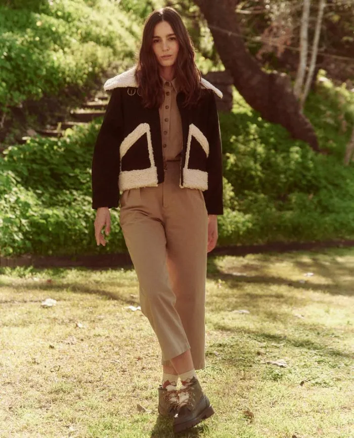 Outerwear Women039s The Great The Peak Coat Black