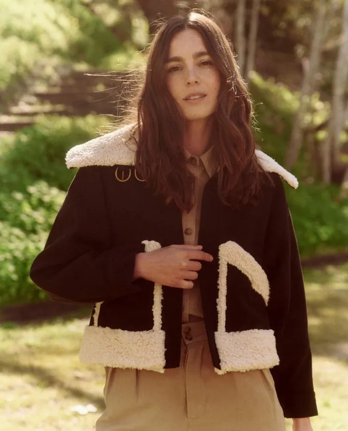 Outerwear Women039s The Great The Peak Coat Black