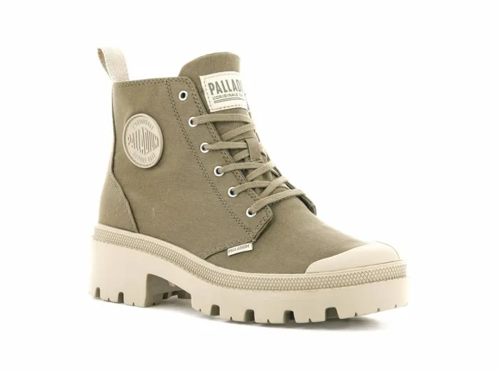 Palladium Pallabase Twill Butternut Women Boots