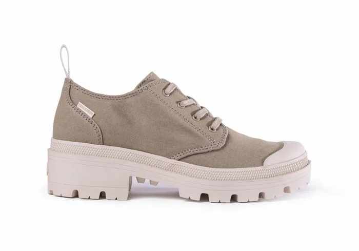 Palladium Pallabase Twill Lo Pallabase Twill Lo Women Heel Boots