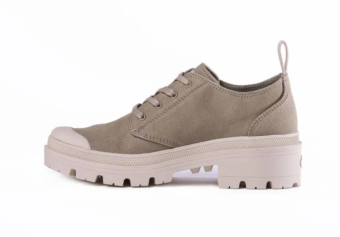 Palladium Pallabase Twill Lo Pallabase Twill Lo Women Heel Boots