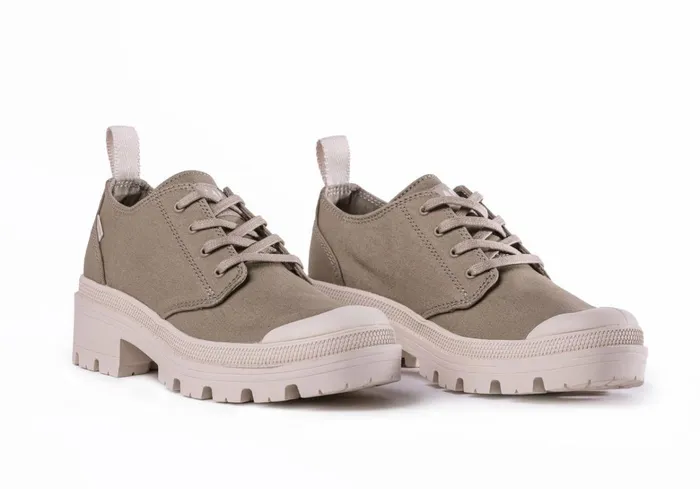 Palladium Pallabase Twill Lo Pallabase Twill Lo Women Heel Boots