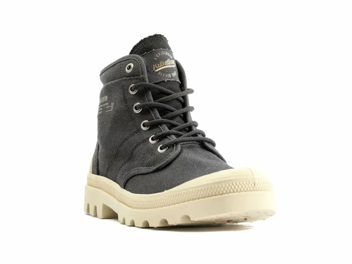 Palladium Pallabrousse Workwear Black Kids Boots