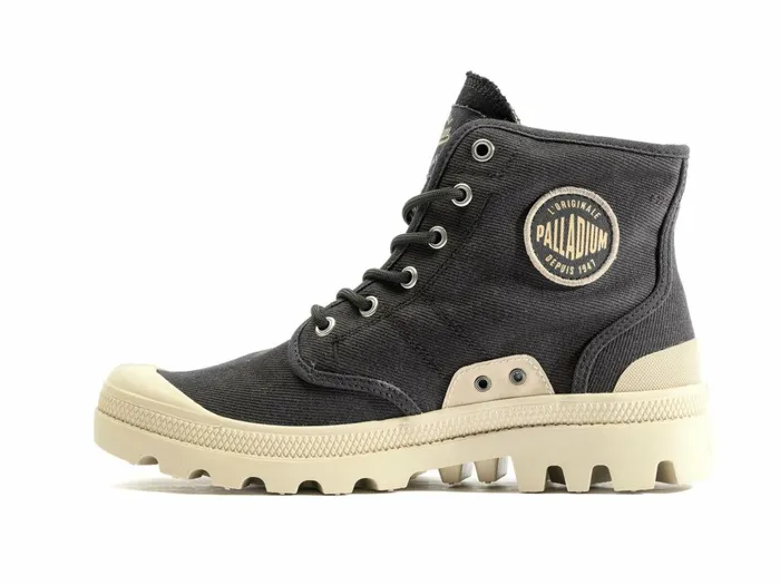 Palladium Pallabrousse Workwear Black Kids Boots