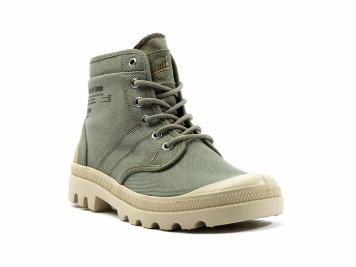 Palladium Pallabrousse Workwear Vetiver Women Boots