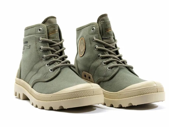 Palladium Pallabrousse Workwear Vetiver Women Boots