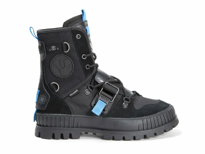 Palladium Pallashock X Destiny Black Women Boots