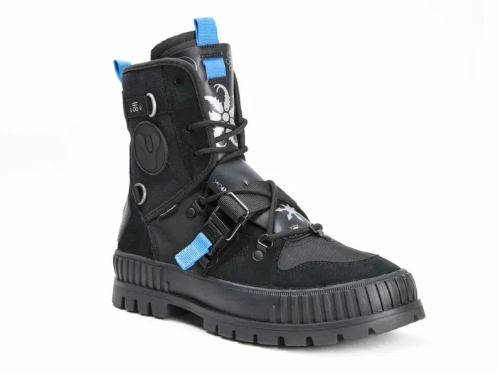 Palladium Pallashock X Destiny Black Women Boots