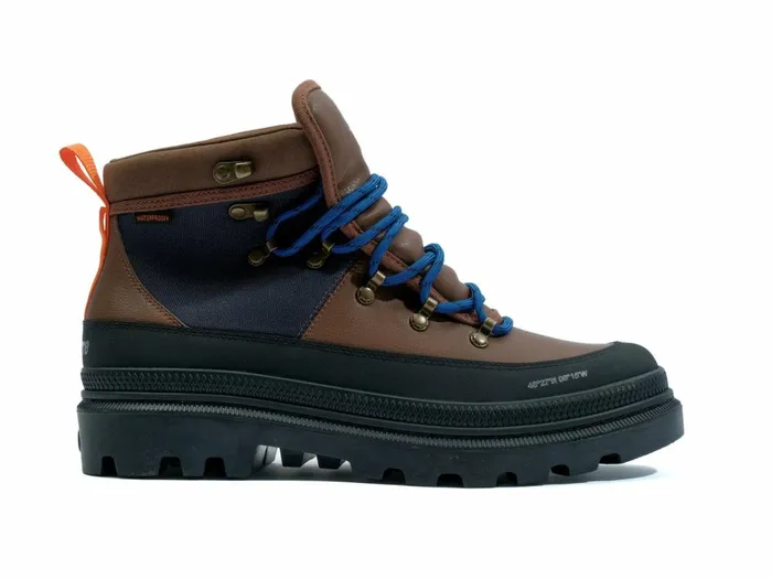 Palladium Pallatrooper Hiker Wp Dark Brown Women Boots