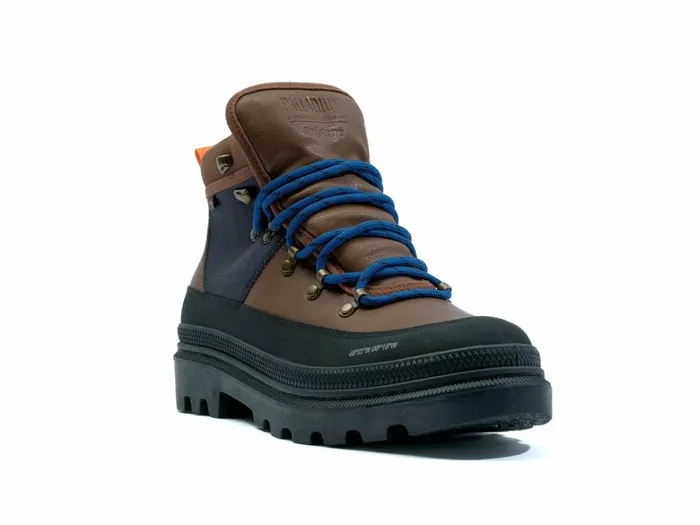 Palladium Pallatrooper Hiker Wp Dark Brown Women Boots