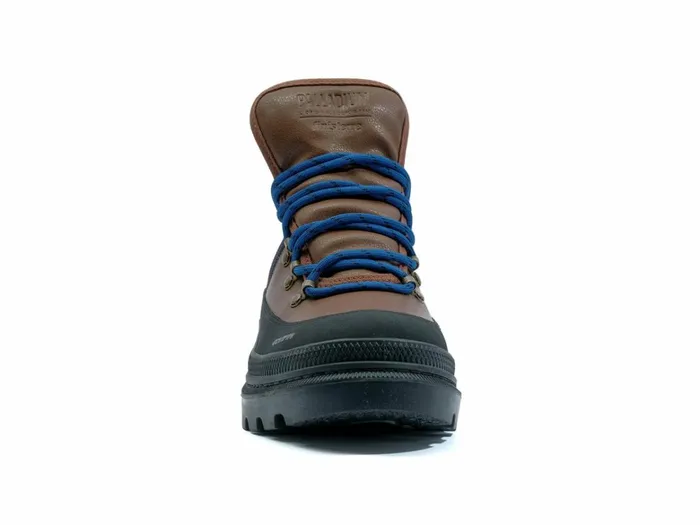 Palladium Pallatrooper Hiker Wp Dark Brown Women Boots