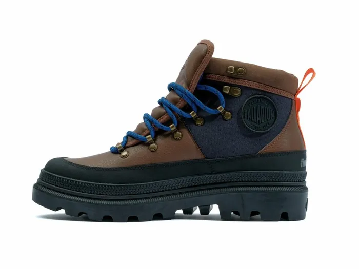 Palladium Pallatrooper Hiker Wp Dark Brown Women Boots