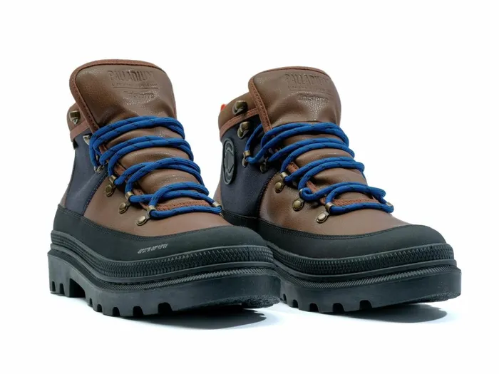 Palladium Pallatrooper Hiker Wp Dark Brown Women Boots