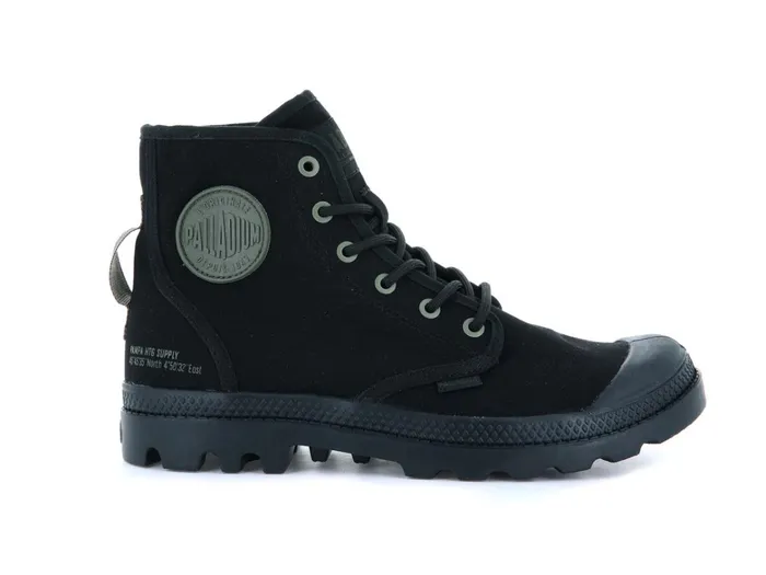 Palladium Pampa Hi Htg Supply Blackblack Kids Boots