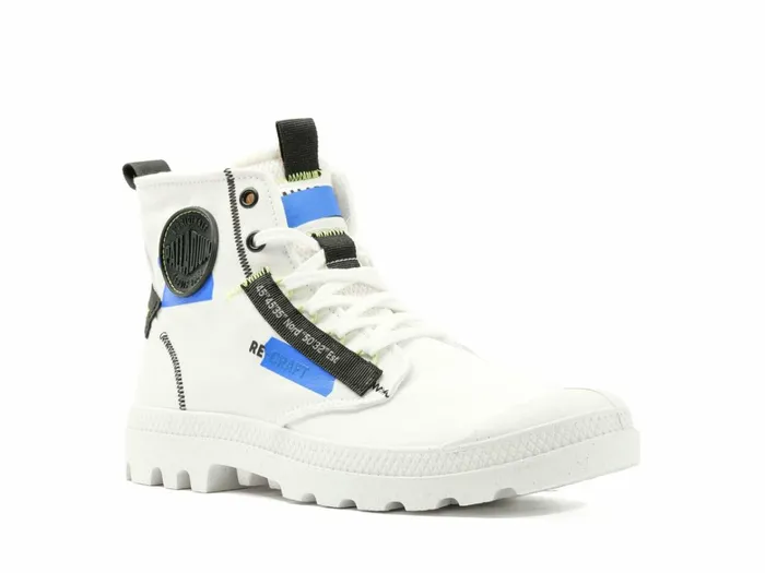 Palladium Pampa Hi ReCraft Star Whiteblue Women Boots