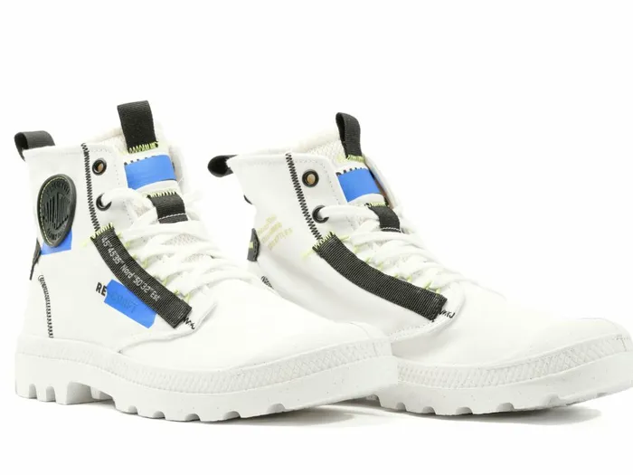 Palladium Pampa Hi ReCraft Star Whiteblue Women Boots
