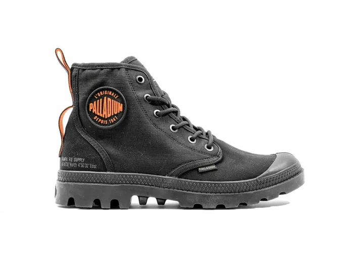 Palladium Pampa Hi Supply Rs Black Men Boots