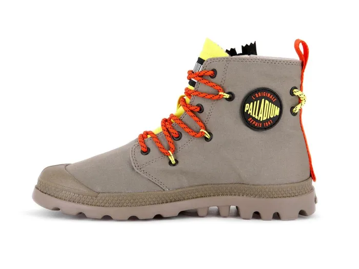 Palladium Pampa Lite Lace It Dusky Green Women Boots