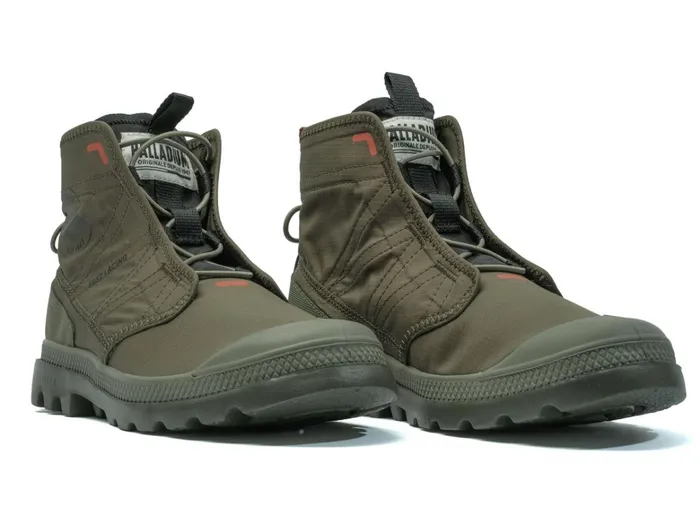 Palladium Pampa Travel Lite Rs Olive Night Women Boots