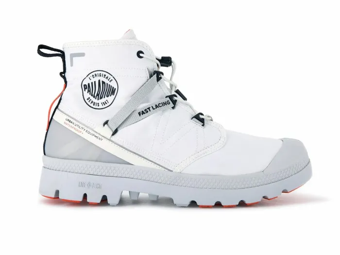Palladium Pampa Travel Lite Waterproof Star White Men Boots