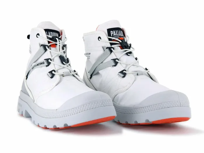 Palladium Pampa Travel Lite Waterproof Star White Men Boots