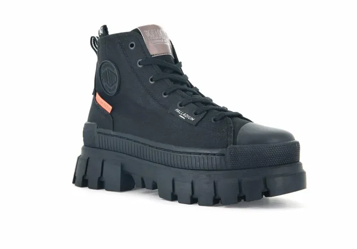 Palladium Revolt Hi Tx Blackblack Women Boots