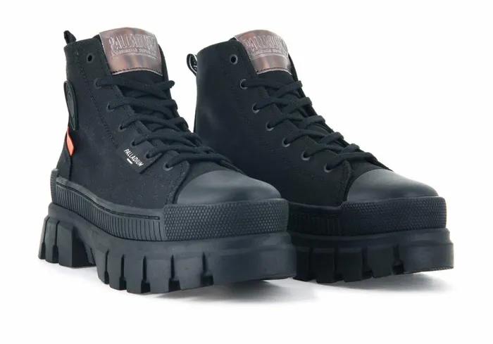 Palladium Revolt Hi Tx Blackblack Women Boots