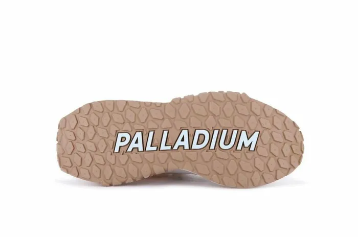 Palladium Troop Runner Ivory Creammoonbean Kids Sneakers