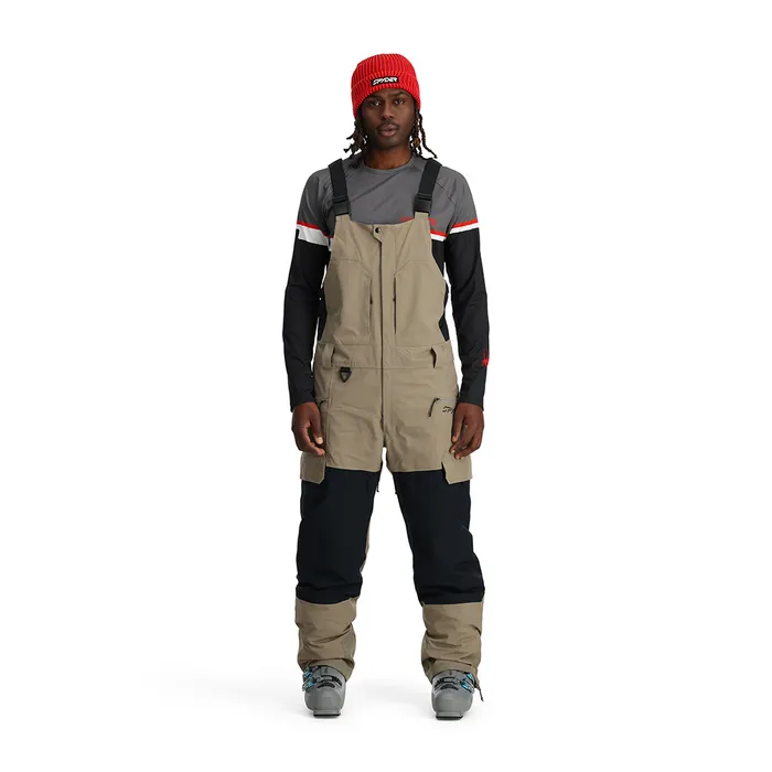 Pants Mens Spyder Terrain Bib 8211 Desert Taupe