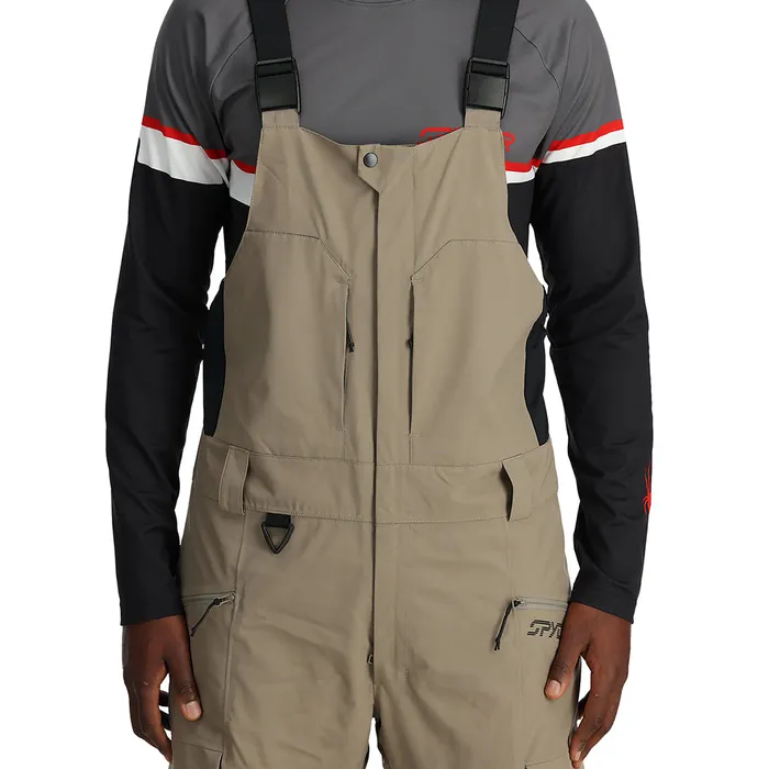Pants Mens Spyder Terrain Bib 8211 Desert Taupe