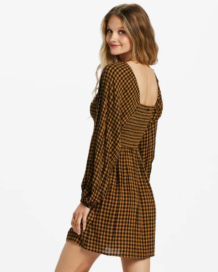 Paradise Days 2 Dress Cosmic Khaki Women Billabong Mini Dresses