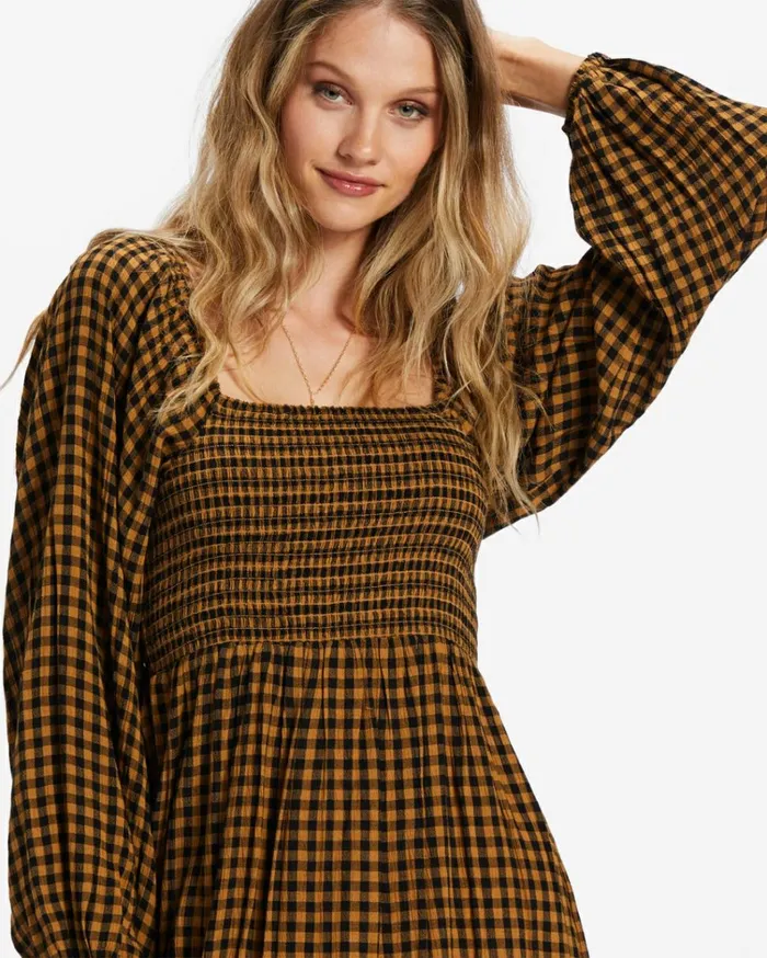 Paradise Days 2 Dress Cosmic Khaki Women Billabong Mini Dresses